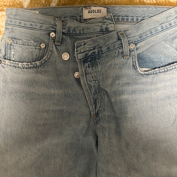 Agolde criss cross upzipped jeans, size 26 - Picture 4 of 14